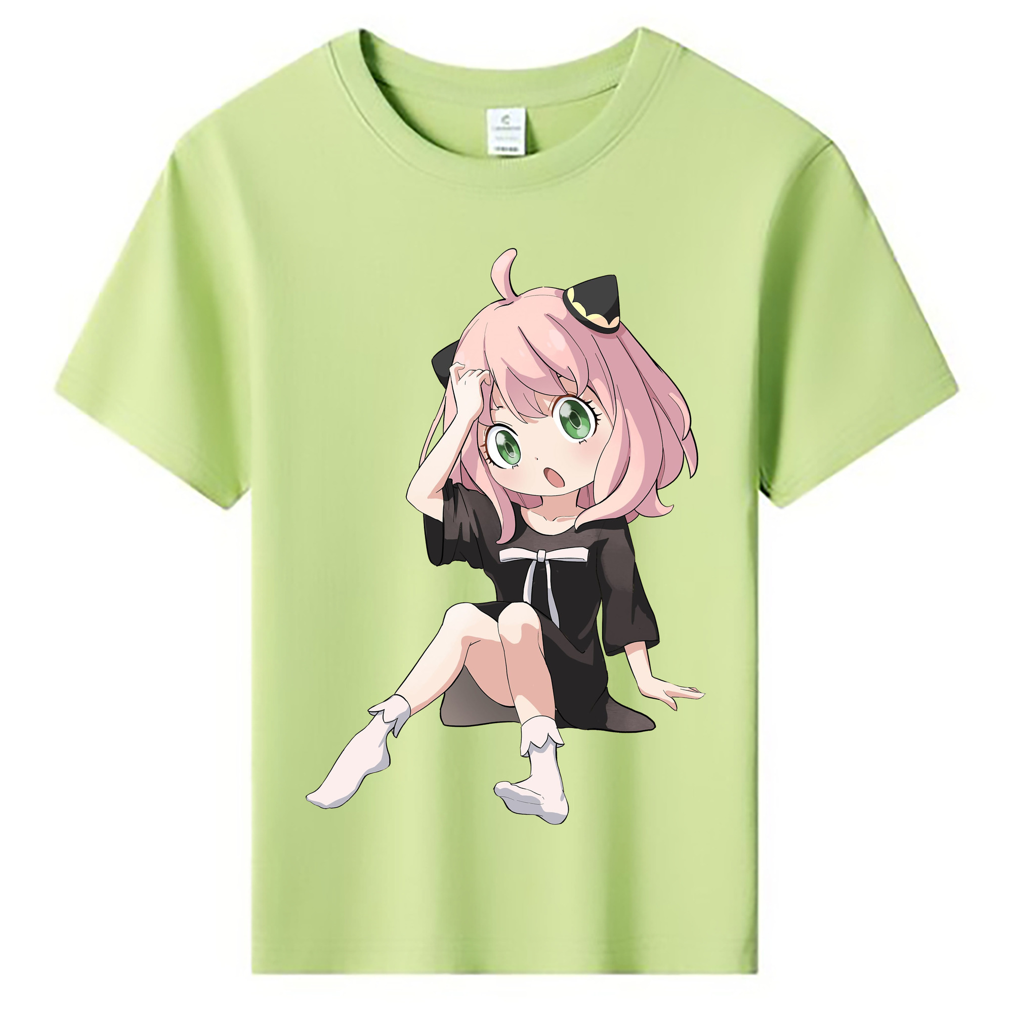 （画像用） SPY×FAMILY间谍家家酒 綿100％キッズTシャツ（フロントプリント）